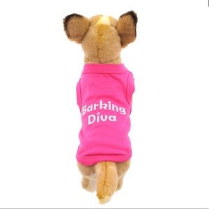 Parisian Pet Barking Diva dog t shirt